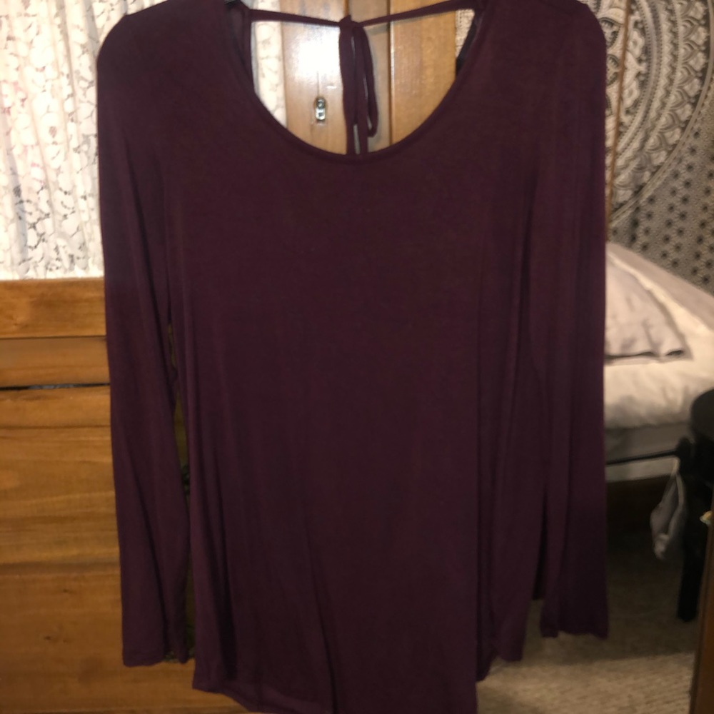 Maroon Aerie Long Sleeve